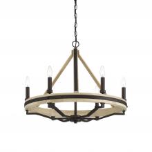 Minka-Lavery 2626-860 - 6 LIGHT CHANDELIER