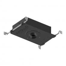 Nora NHAP-3R20L54055DT - 3" Apollo Round Non-IC Air-Tight New Construction Housing w/ 1.625" to 2" Ceiling