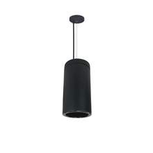 Nora NYLS3-6C1L530NC12BBB - 6" Sapphire III Cable Mount Black Cylinder, Black Reflector/Black Flange, 120-277; 0-10V