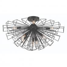 Eurofase Gold US 46762-016 - DENDELIO-SFM-9LT-30IN-BLK