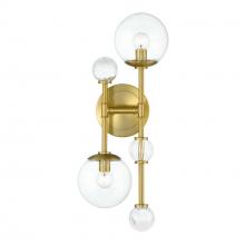 Eurofase Gold US 47359-017 - TRAITON-WSC-2LT-20IN-GD-CL
