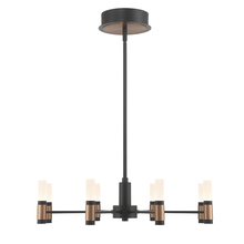 Eurofase Gold US 46352-019 - ALBANY,CHANDELIER,8LT,LED,BLK