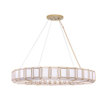 Eurofase Gold US 46470-010 - BELMONT,16LT 48IN CHA,AQ BRASS