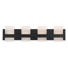Eurofase Gold US 35656-023 - CAMBRIDGE,4LT LED BATHBAR, BLK