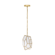 Eurofase Gold US 46463-012 - HEERA, 1LT PENDANT, GOLD