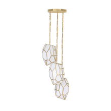 Eurofase Gold US 46464-019 - HEERA, 3LT CHANDELIER, GOLD