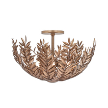 Eurofase Gold US 46437-013 - JALORE, 3LT 22IN SEMIFLUSH MNT