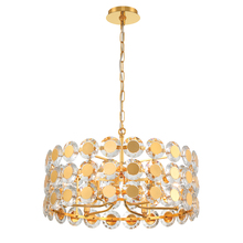Eurofase Gold US 44285-026 - PERRENE, M, CHANDELIER, GD