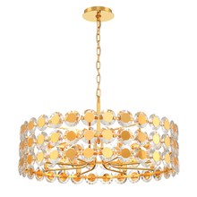 Eurofase Gold US 44286-025 - PERRENE, L, CHANDELIER, GD