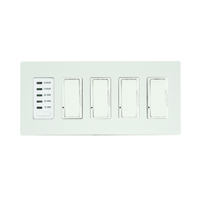 Eurofase Gold US EFSWTD4 - 1 TIMER+4 DIMMER, COMPLETE, WH
