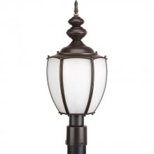 Progress P6413-20 - One Light Antique Bronze Post Light