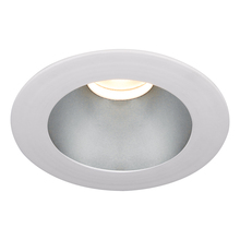 White WAC Lighting HR-3LED-T418N-C-WT 4000K LED 3-Inch Recessed Downlight with Adjustable Round Trim