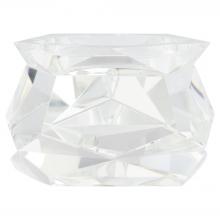 Cyan Designs 12296 - Faceted Pillar Candleholder - Small