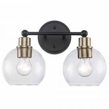 Trans Globe 22222 AG-BK - LONESTAR ONLY-2LT VANITY BAILE