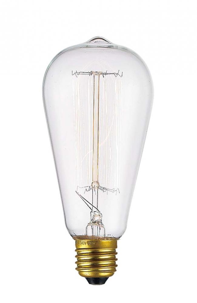 barmhjertighed krigsskib Mig selv 60 Watt Incandescent Vintage Light Bulb : BB-60-A | Aztec Lighting, Inc.