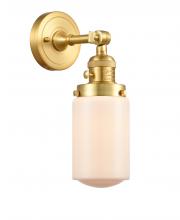Innovations Lighting 203SW-SG-G311 - Dover - 1 Light - 5 inch - Satin Gold - Adjustable Sconce