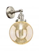 Innovations Lighting 203SW-SN-G208-8 - Beacon - 1 Light - 8 inch - Brushed Satin Nickel - Adjustable Sconce