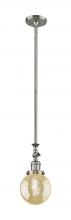 Innovations Lighting 206-SN-G208-6 - Beacon - 1 Light - 6 inch - Brushed Satin Nickel - Stem Hung - Adjustable Mini Pendant
