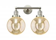 Innovations Lighting 208-SN-G208-8 - Beacon - 2 Light - 19 inch - Brushed Satin Nickel - Adjustable Bath Vanity Light