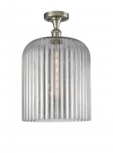 Innovations Lighting 516-1C-SN-G559-12SM - Bridal Veil - 1 Light - 5 inch - Brushed Satin Nickel - Semi-Flush Mount
