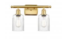 Innovations Lighting 516-2W-SG-G342-LED - Hadley - 2 Light - 15 inch - Satin Gold - Bath Vanity Light