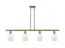 Innovations Lighting 516-4I-AB-G81 - Eaton - 4 Light - 48 inch - Antique Brass - Cord hung - Island Light