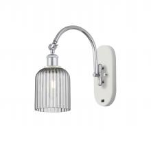 Innovations Lighting 518-1W-WPC-G559-5SM - Bridal Veil - 1 Light - 5 inch - White Polished Chrome - Adjustable Swing Arm