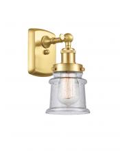Innovations Lighting 916-1W-SG-G184S - Canton - 1 Light - 6 inch - Satin Gold - Sconce