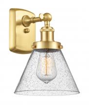 Innovations Lighting 916-1W-SG-G44 - Cone - 1 Light - 8 inch - Satin Gold - Sconce
