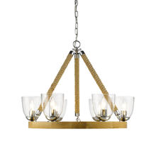 Golden 3086-6 CH - 6 Light Chandelier