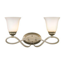 Golden 8107-BA2 WG - 2 Light Bath Vanity