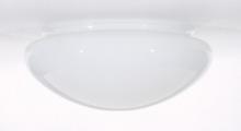 Nuvo 50/330 - 8 Inch Mushroom Glass Shade; 9-1/2 inch Diameter; 7-7/8 inch Fitter; 4 inch Height; Sprayed White