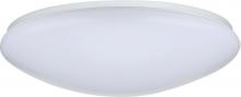 Nuvo 62/735 - 19" Flush Mounted LED Light Fixture - White Finish; 120-277 volts