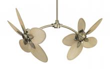 Fanimation CAISP5 - 18" CARUSO BLADE: NARROW OVAL PALM, NATURAL  -  SET OF