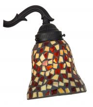 Fanimation G226 - 2 1/4 GLASS: MOSAIC, AMBER/BROWN