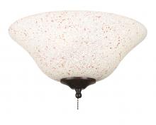 Fanimation G459 - 13" GLASS BOWL: SPECKLED, RUST/CREAM