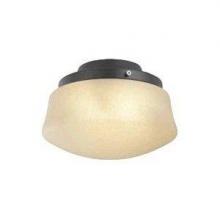 Fanimation LKLP112AAB - LOW PROFILE LIGHT KIT: FLARED LINEN GLASS (E11 MINICAN