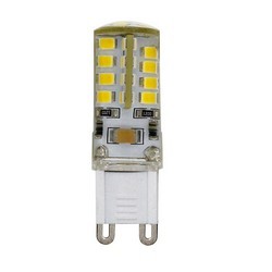 2.3W LED 3500K 120V Bulb Clear : BUL-2.3W-G9-CL-120V-835 | Aztec Inc.